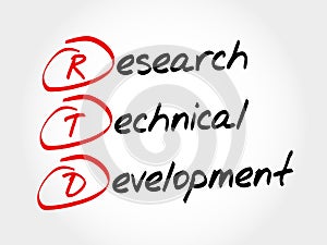 RTD - Research Technical Development