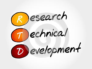 RTD - Research Technical Development