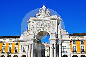 Rua Augusta's Triumphal Arch, Lisbon