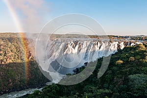 Ruacana waterfall in the Kunene River