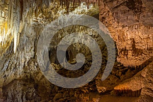 Ruakuri cave in New Zealand