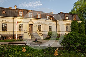 Ruba school, located in Renge manor, Latvia