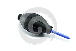 Rubber air blowers use for camera isolate on white background