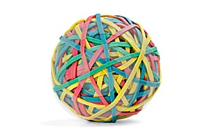 Rubber band ball