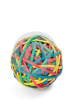 Rubber band ball