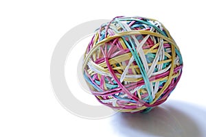 Rubber band ball