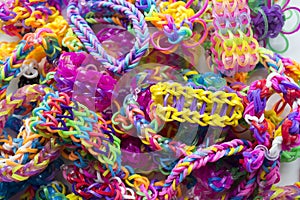 Rubber band bracelets
