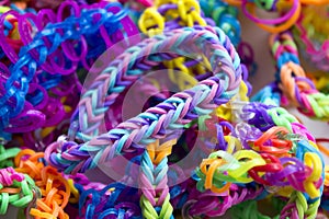 Rubber band bracelets