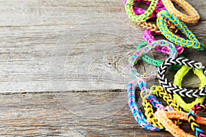 Rubber band bracelets