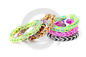 Rubber band bracelets