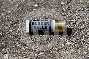 Rubber bullet
