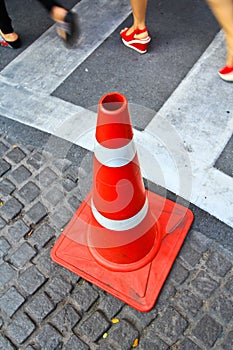 Rubber cone