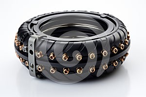 Rubber Coupling on white background