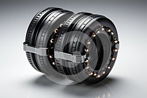 Rubber Coupling on white background