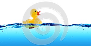 Rubber duck float