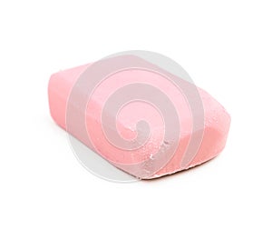 Rubber eraser isolated photo
