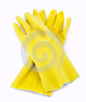 Rubber gloves