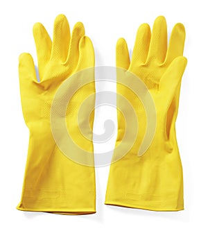 Rubber gloves