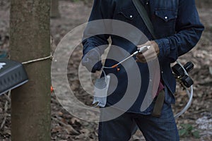 Rubber injection technology.