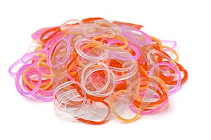 Rubber loom bands