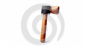 The Rubber Mallet against a pristine white background photo