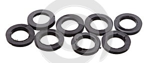 Rubber O-Ring for industry and Repair, o ring seal gaskets to joint pressure and prevent leak from machine component. Black rubber
