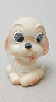 Rubber puppie, old Romanian toy, communist period