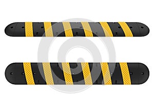 Rubber Speed Bump Isolated