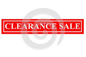 Rubber Stamp Effect : Clearance Sele, Isolated on White
