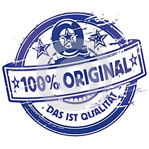 Rubber stamp 100% original