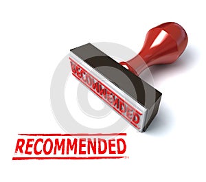 Rubber stamp recommended 3d rendering