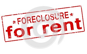 Forclosure for rent