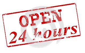 Open twenty four hours