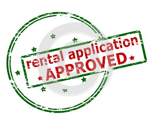 Rental application approved photo