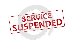 Service suspended