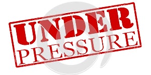 Under pressure