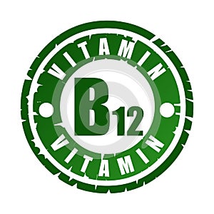 Rubber stamp with vitamin B12