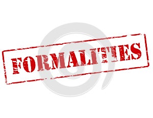 Formalities