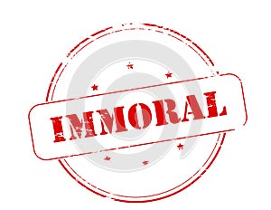 Immoral photo