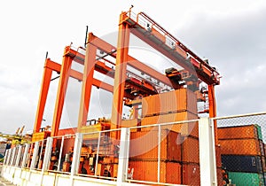 Rubber Tried Gantry Cranes RTG