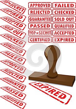 Rubberstamp collection