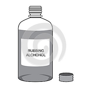 Rubbing Alcohol Vector