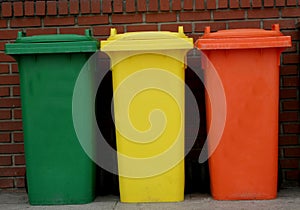 Rubbish bins photo