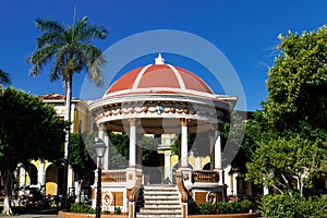 Ruben Dario central park from Granada, Nicaragua