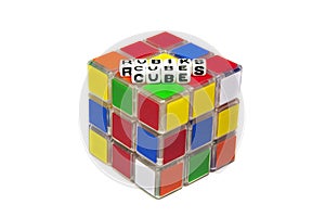 Rubik's cube text message