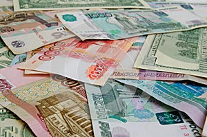 Ruble-dollar Ñurrency speculation.
