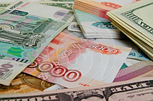 Ruble-dollar Ñurrency speculation.