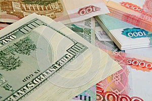 Ruble-dollar Ñurrency speculation.