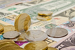 Ruble exchange rate.