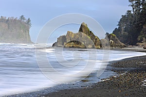 Ruby Beach in Olympic National Park